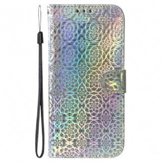 Capa De Couro Para Xiaomi 13 Estilo Discoteca