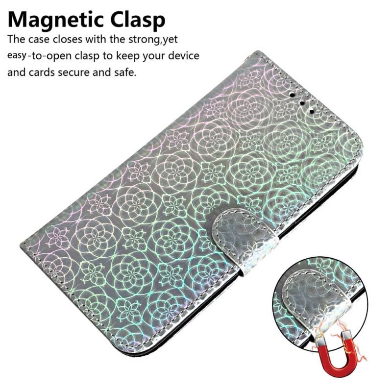 Capa De Couro Para Xiaomi 13 Estilo Discoteca