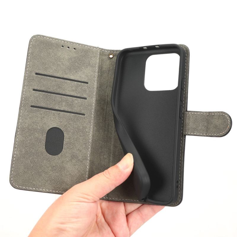 Capa De Couro Para Xiaomi 13 Rfid Clássico