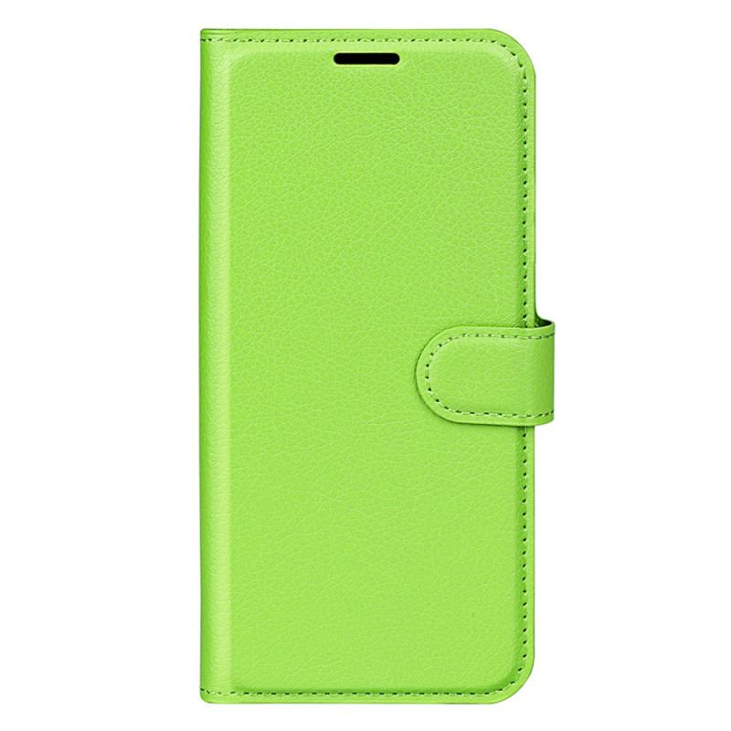 Capa De Couro Para Xiaomi 13 Couro Sintético De Lichia Clássico