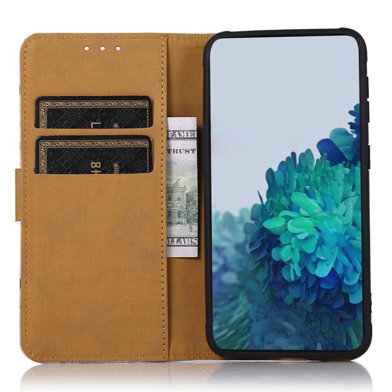 Capa Em Pele Para Xiaomi 13 Torre Eiffel