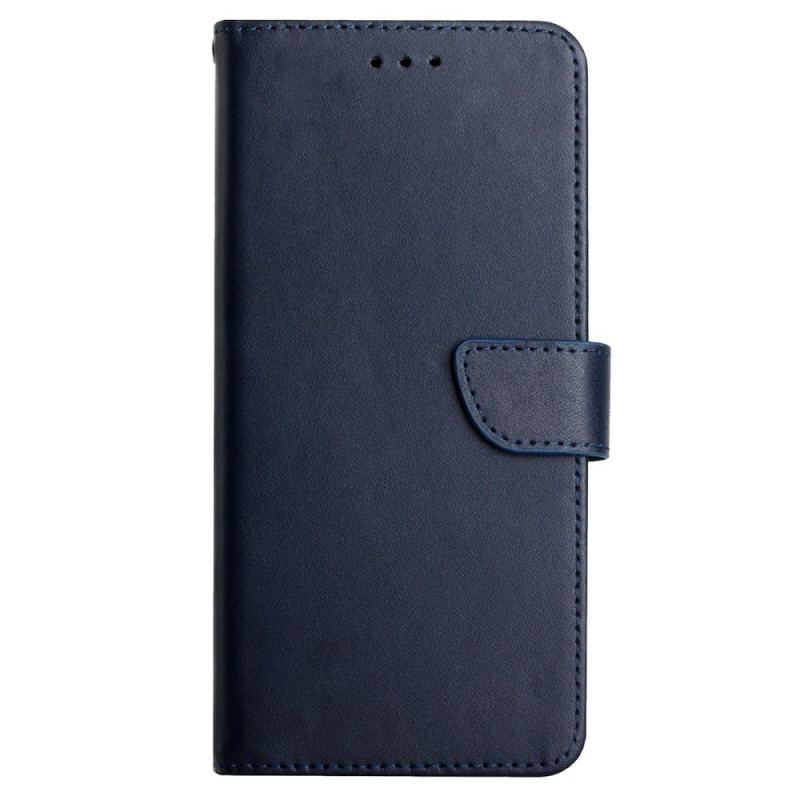 Capa Flip Para Xiaomi 13 Couro Napa Genuíno