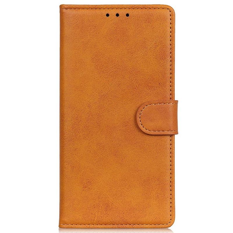 Capa Flip Para Xiaomi 13 Couro Sintético Fosco