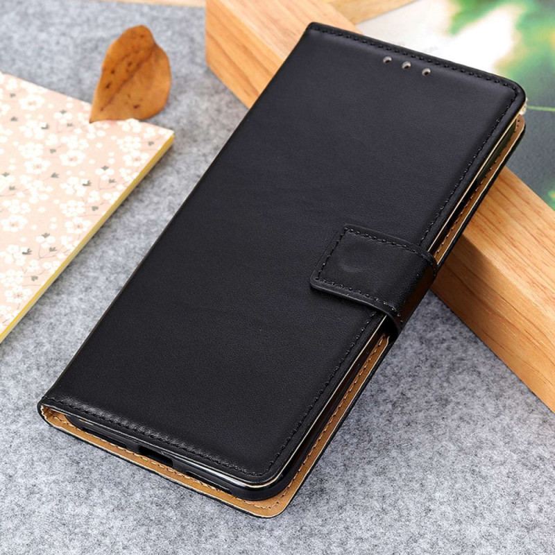 Capa Flip Para Xiaomi 13 Couro Sintético Liso