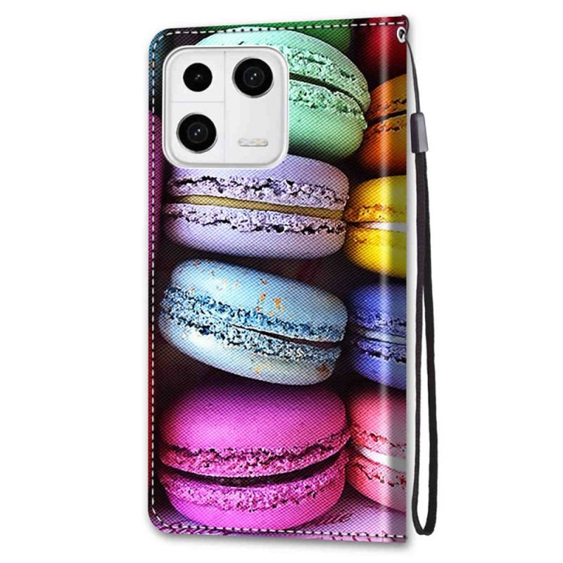 Capa Flip Para Xiaomi 13 Macarons