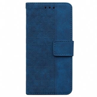 Capa Folio Para Xiaomi 13 De Cordão Padrão De Tiras