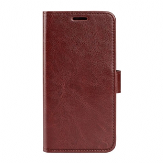 Capa Folio Para Xiaomi 13 Couro Falso Vintage