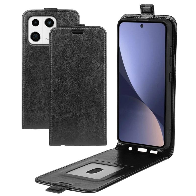 Capa Folio Para Xiaomi 13 Flip Aba Vertical