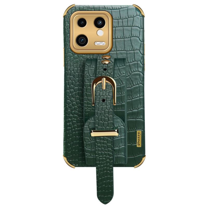 Capa Para Xiaomi 13 Alça Croco