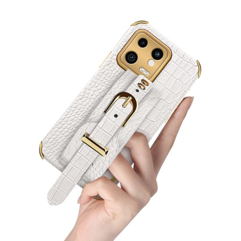 Capa Para Xiaomi 13 Alça Croco