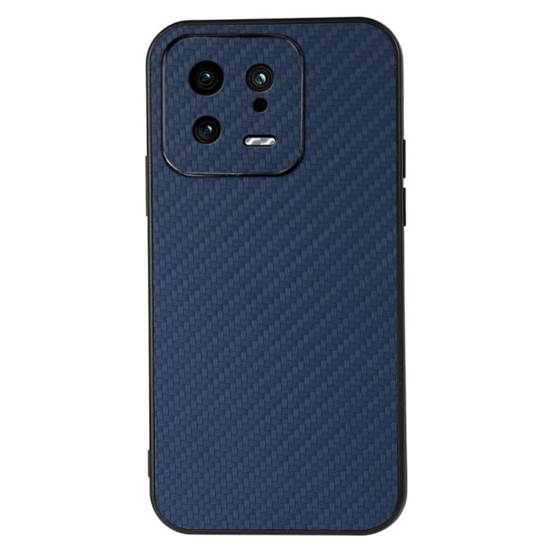 Capa Para Xiaomi 13 Clássico Fibra De Carbono