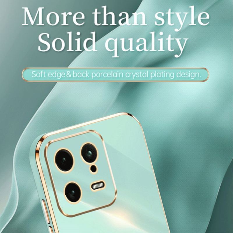 Capa Para Xiaomi 13 Efeito Metal Xinli