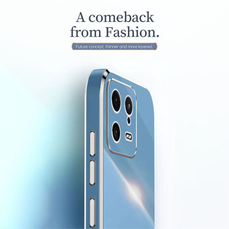 Capa Para Xiaomi 13 Efeito Metal Xinli