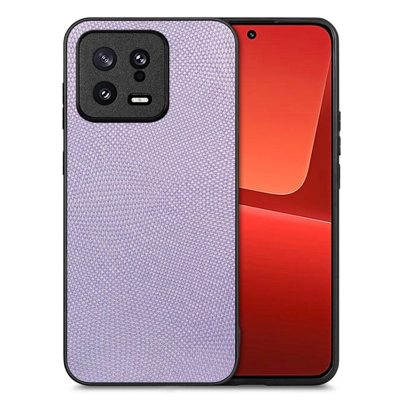 Capa Para Xiaomi 13 Estilo Cor De Couro