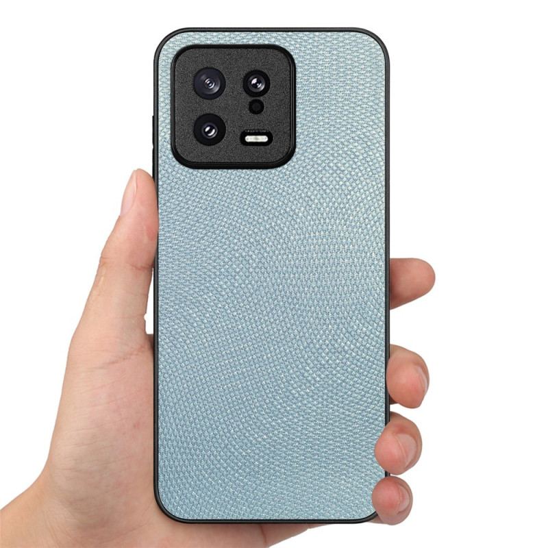 Capa Para Xiaomi 13 Estilo Cor De Couro