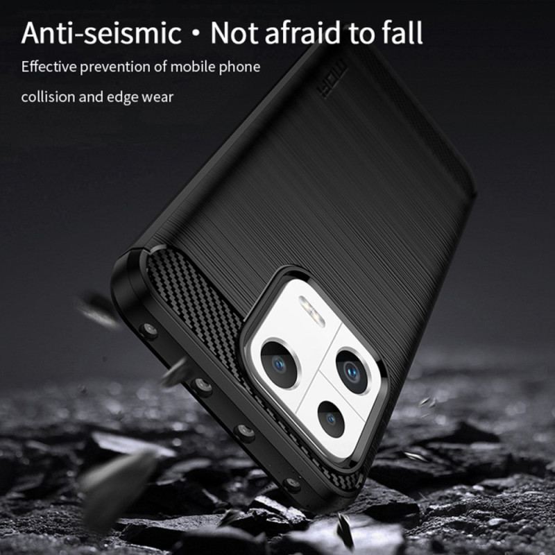 Capa Para Xiaomi 13 Fibra De Carbono Escovada Mofi