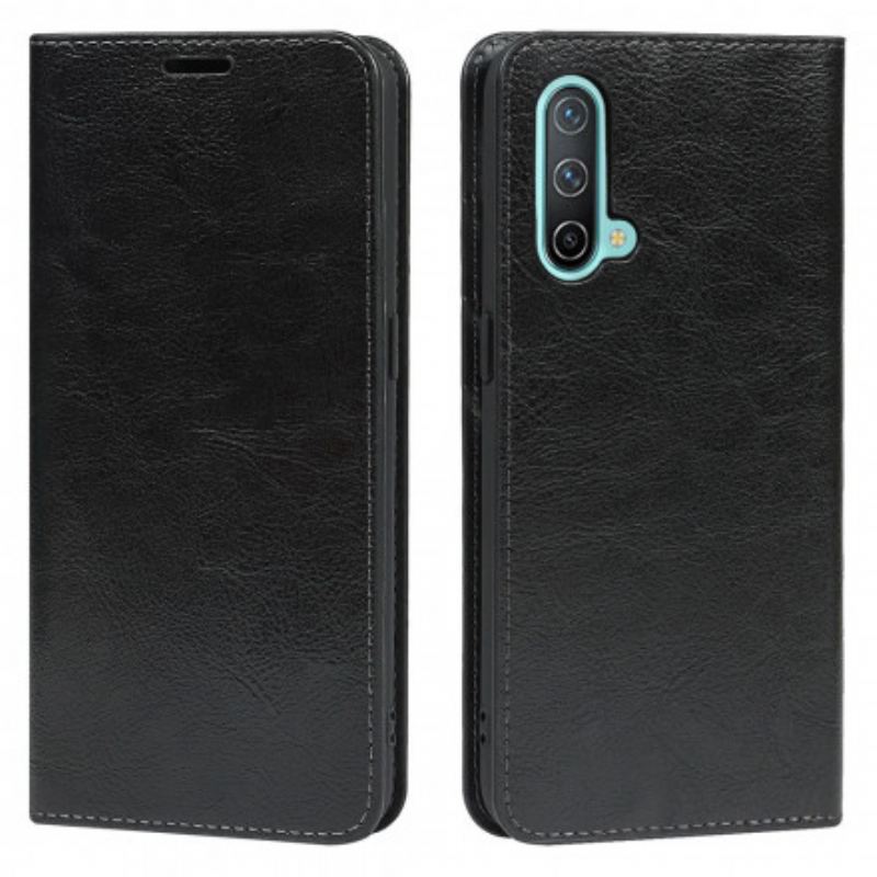 Capa De Celular Para OnePlus Nord CE 5G Flip Couro Legitimo