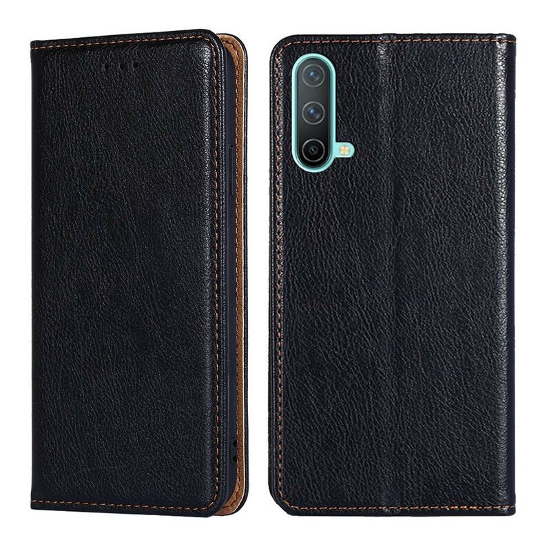 Capa De Celular Para OnePlus Nord CE 5G Flip Couro Legitimo