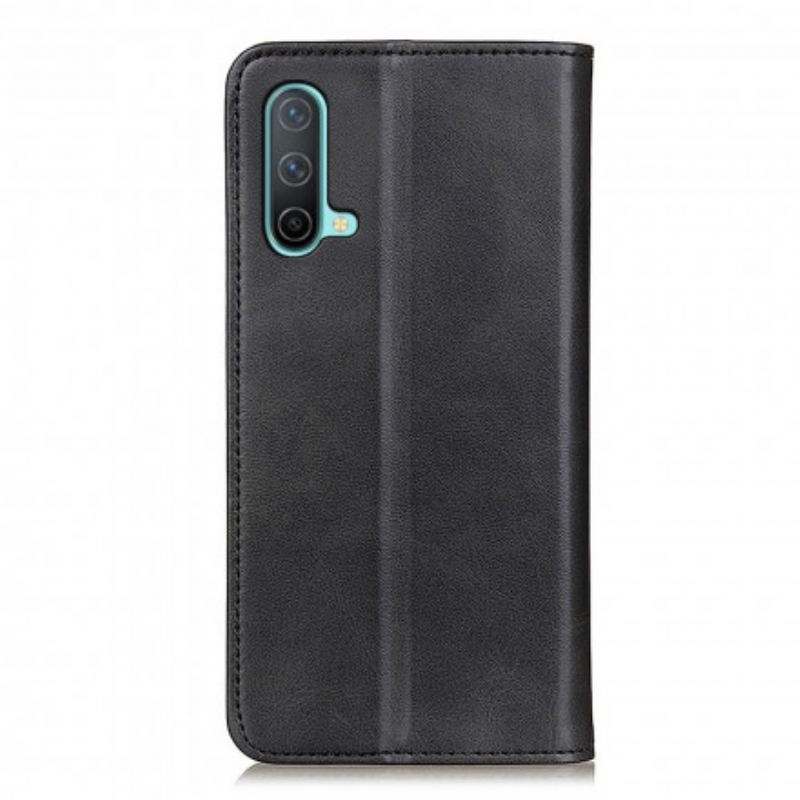 Capa De Celular Para OnePlus Nord CE 5G Flip Couro Rachado