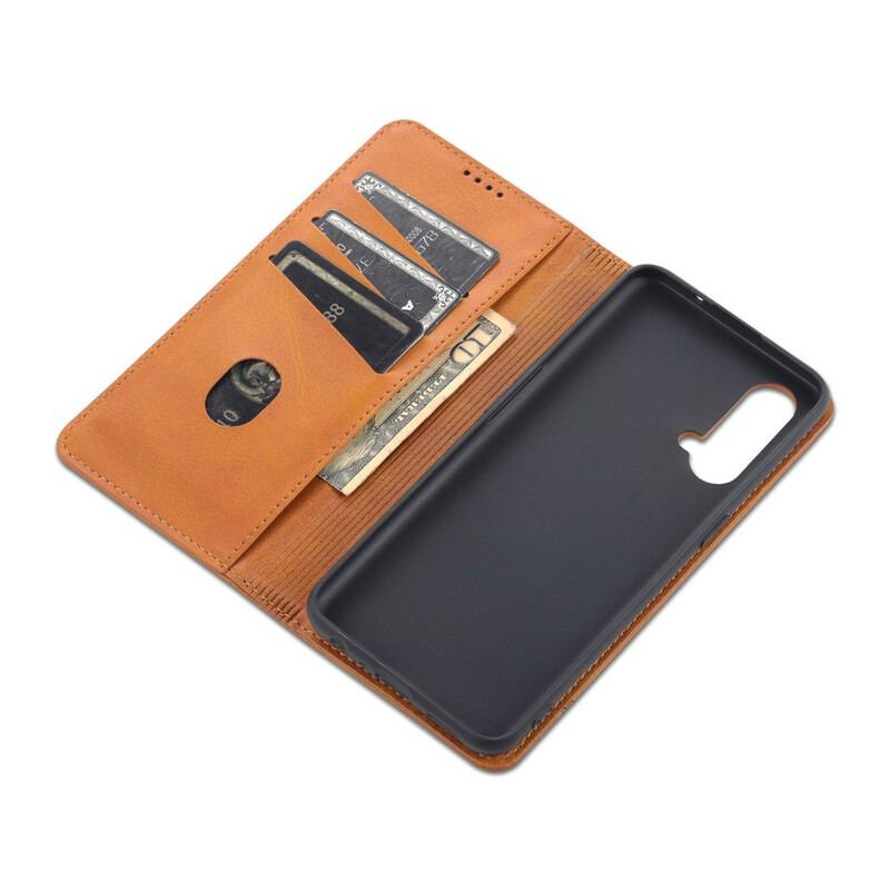 Capa De Celular Para OnePlus Nord CE 5G Flip Estilo De Couro Azns