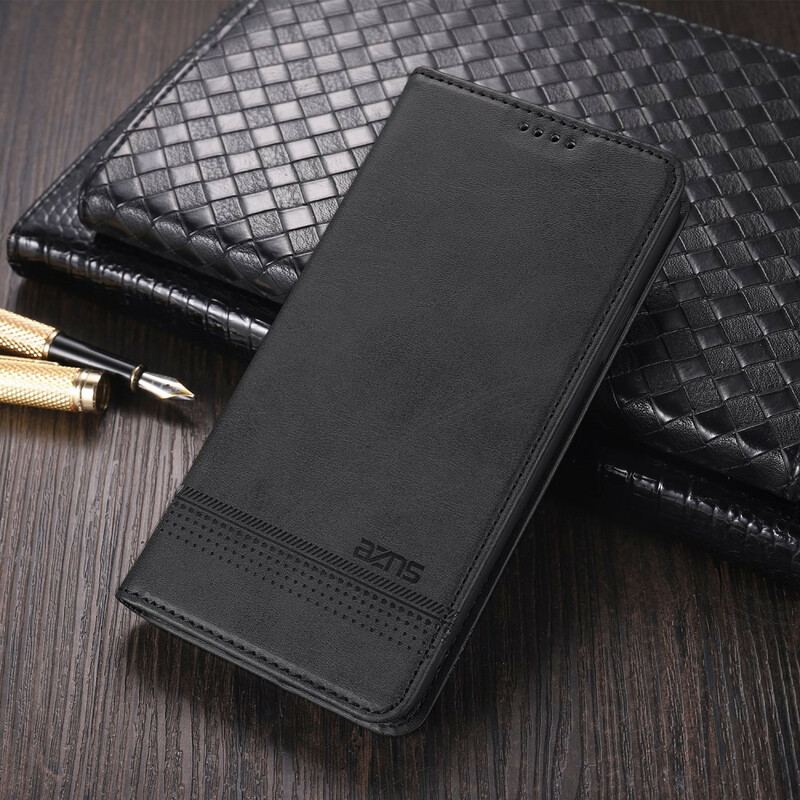 Capa De Celular Para OnePlus Nord CE 5G Flip Estilo De Couro Azns