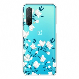 Capa De Celular Para OnePlus Nord CE 5G Flores Brancas