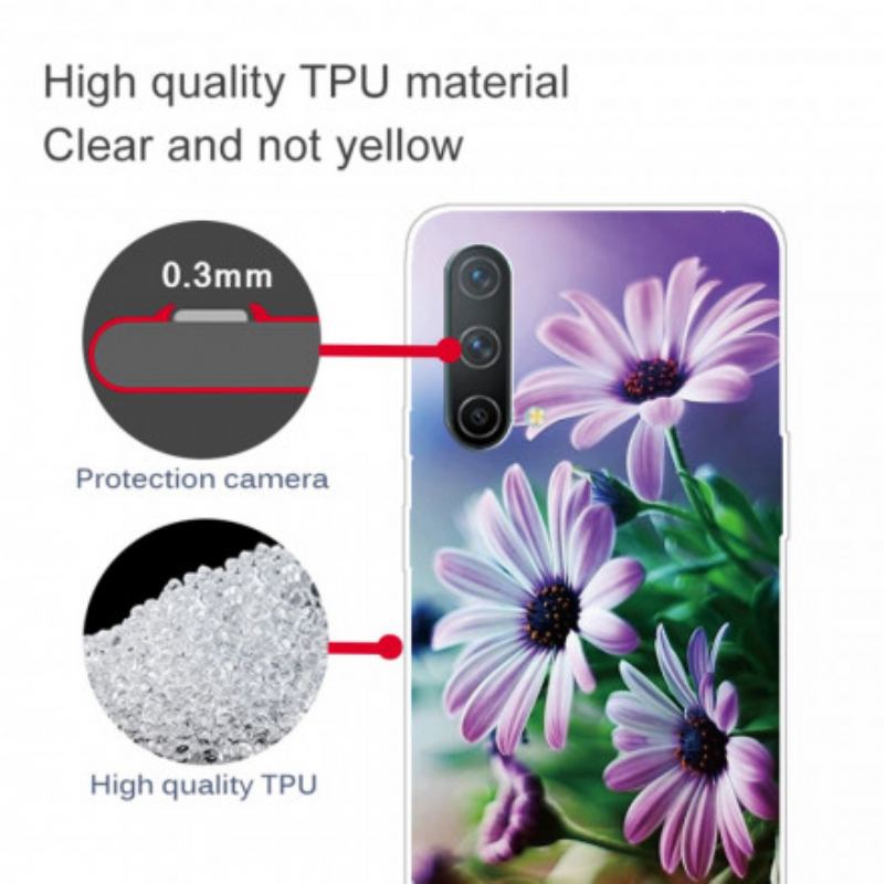 Capa De Celular Para OnePlus Nord CE 5G Flores Realistas