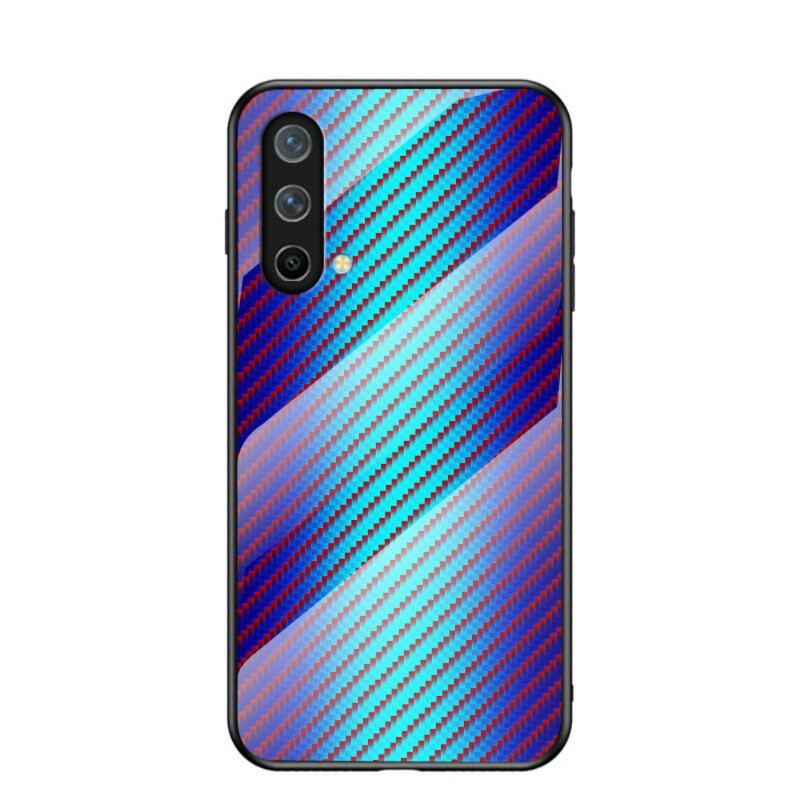 Capa De Celular Para OnePlus Nord CE 5G Vidro Temperado De Fibra De Carbono