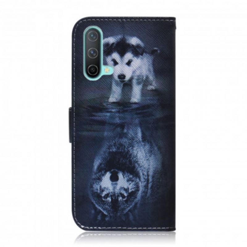 Capa Em Pele Para OnePlus Nord CE 5G Ernesto O Lobo