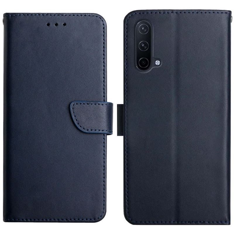 Capa Flip Para OnePlus Nord CE 5G Couro Napa Genuíno