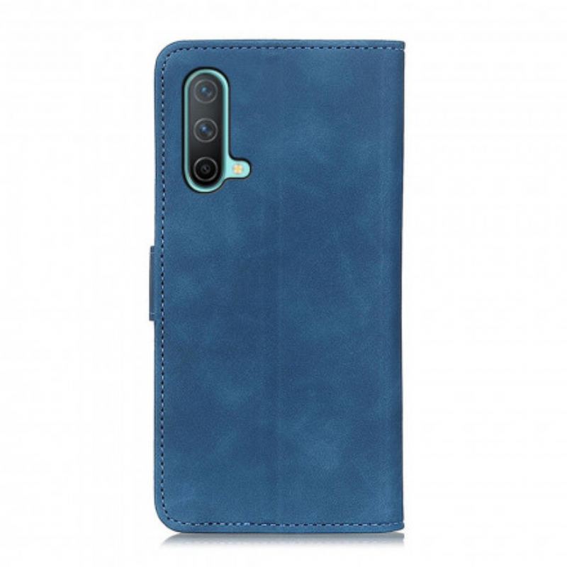 Capa Flip Para OnePlus Nord CE 5G Efeito Couro Vintage Khazneh