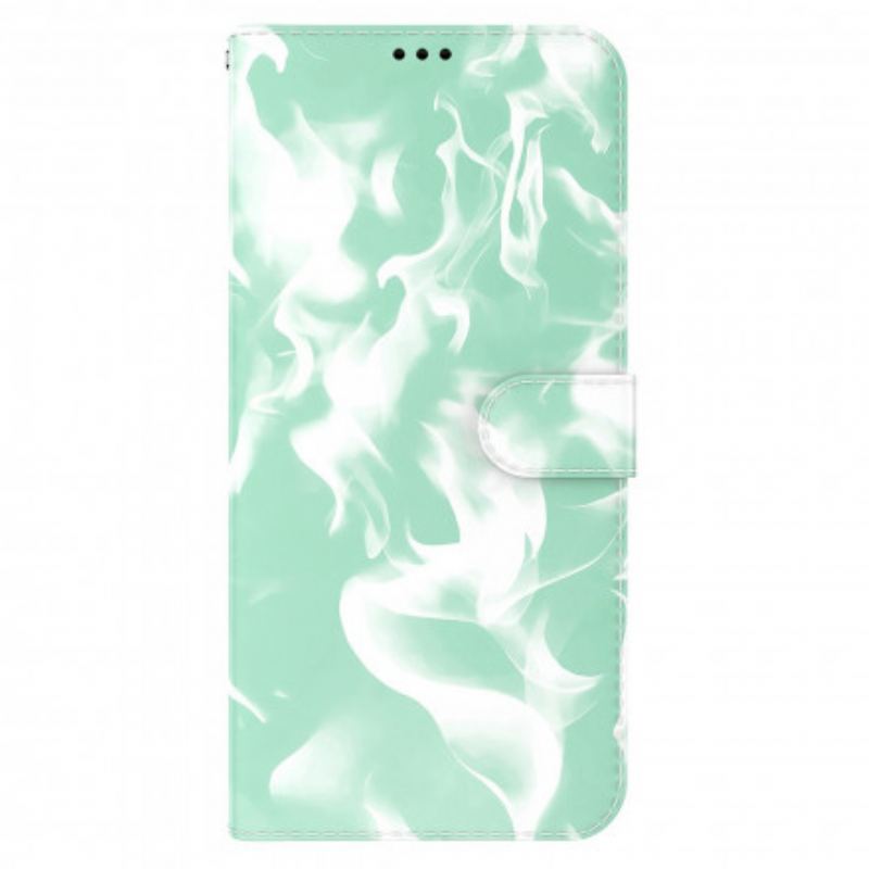 Capa Flip Para OnePlus Nord CE 5G Padrão Abstrato