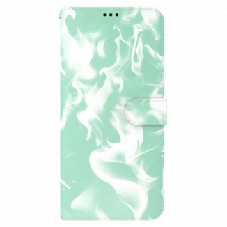 Capa Flip Para OnePlus Nord CE 5G Padrão Abstrato