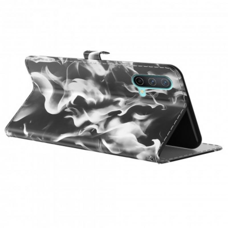 Capa Flip Para OnePlus Nord CE 5G Padrão Abstrato