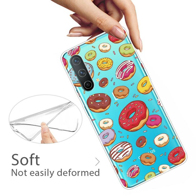 Capa Para OnePlus Nord CE 5G Amo Rosquinhas