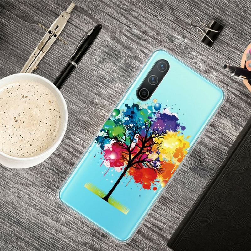 Capa Para OnePlus Nord CE 5G Árvore Aquarela Perfeita