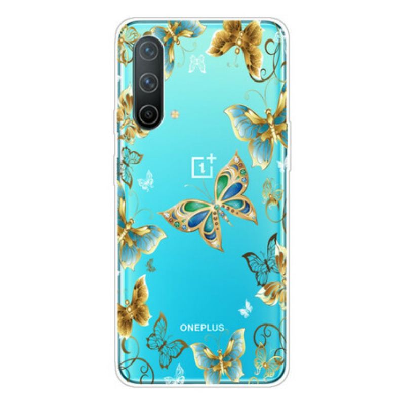 Capa Para OnePlus Nord CE 5G Borboletas De Design