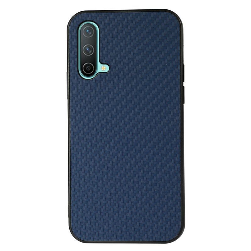 Capa Para OnePlus Nord CE 5G Cor De Fibra De Carbono