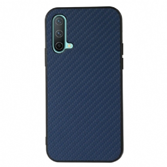 Capa Para OnePlus Nord CE 5G Cor De Fibra De Carbono