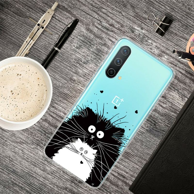 Capa Para OnePlus Nord CE 5G Olha Os Gatos