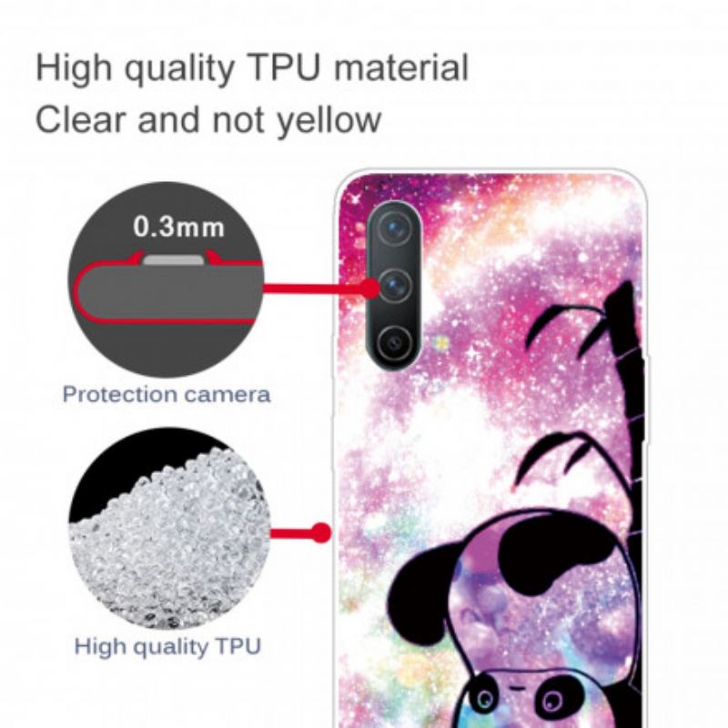 Capa Para OnePlus Nord CE 5G Panda E Bambu