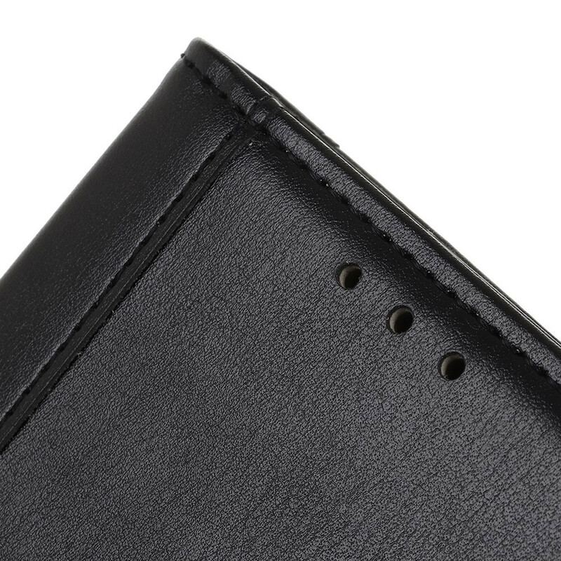 Capa Em Pele Para Sony Xperia 5 II Estilo Couro Dividido