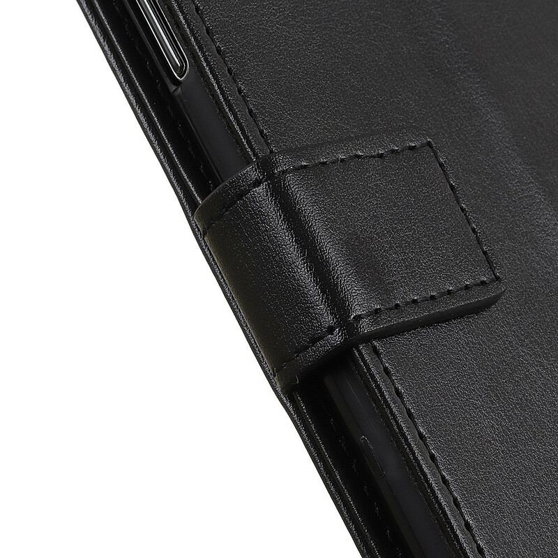 Capa Em Pele Para Sony Xperia 5 II Estilo Couro Dividido