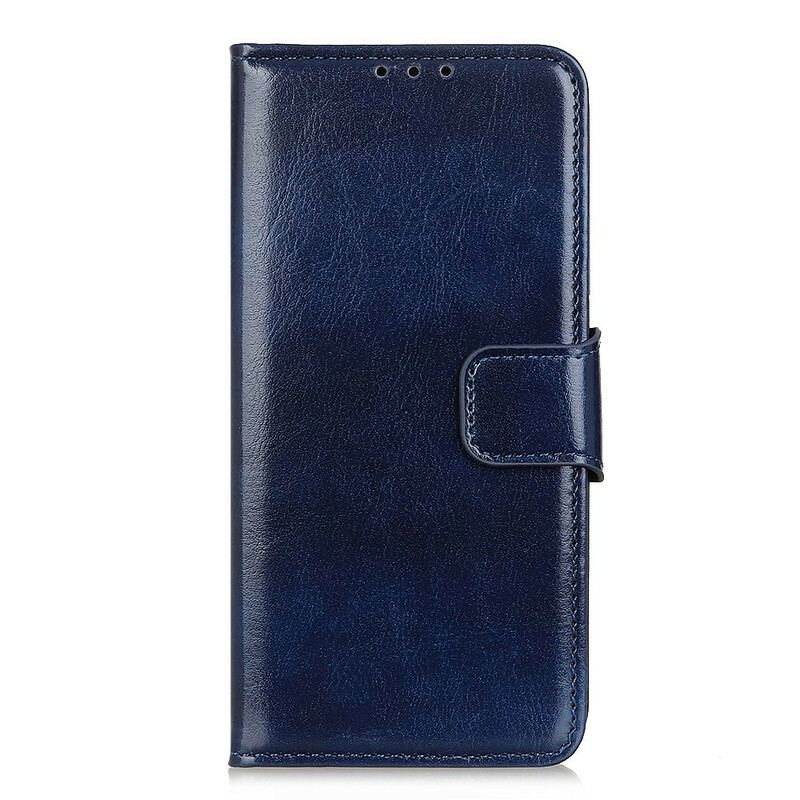 Capa Folio Para Sony Xperia 5 II Couro Sintético Vitrificado