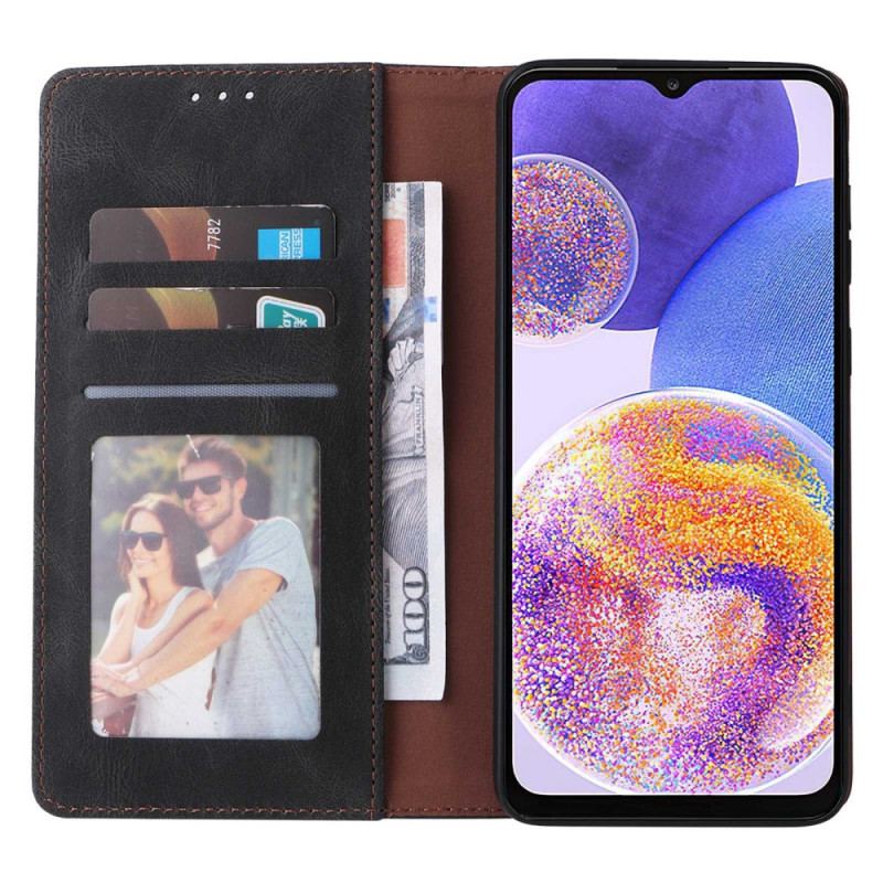 Capa De Celular Para Samsung Galaxy A23 5G Flip Couro Sintético