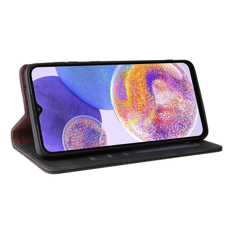 Capa De Celular Para Samsung Galaxy A23 5G Flip Couro Sintético