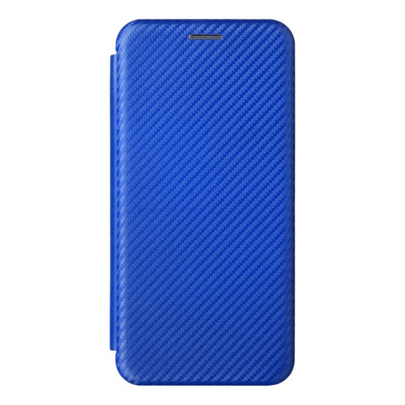 Capa De Celular Para Samsung Galaxy A23 5G Flip Fibra De Carbono Colorida