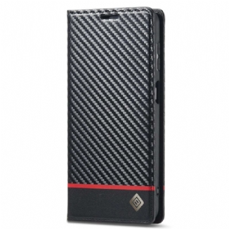 Capa De Celular Para Samsung Galaxy A23 5G Flip Fibra De Carbono Lc.imeeke