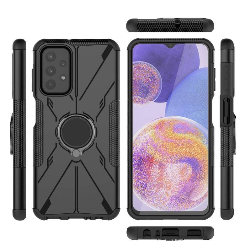 Capa De Celular Para Samsung Galaxy A23 5G Suporte De Anel Ultra Resistente