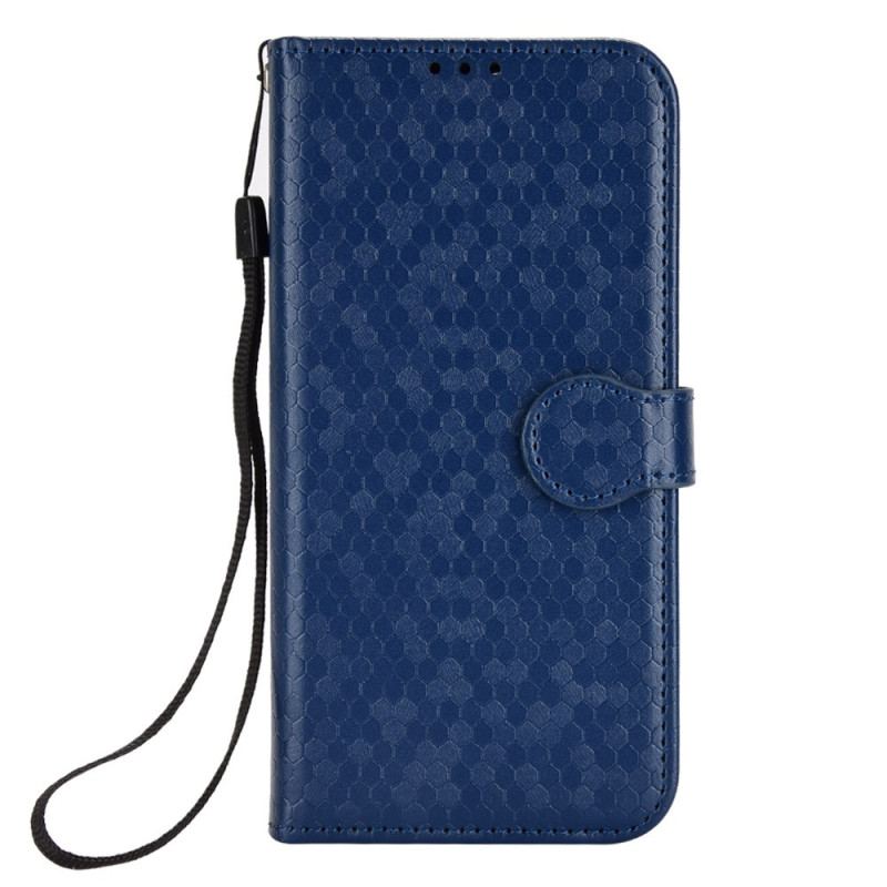 Capa Flip Para Samsung Galaxy A23 5G De Cordão Padrão 3d Strappy